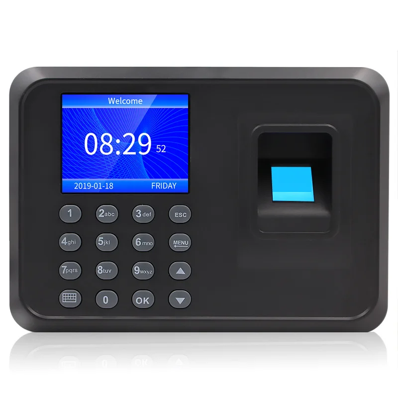 

F01 Attendance Machine Employee Fingerprint Attendance Clock-in Password Admission Commute Sign-in Multi-Language