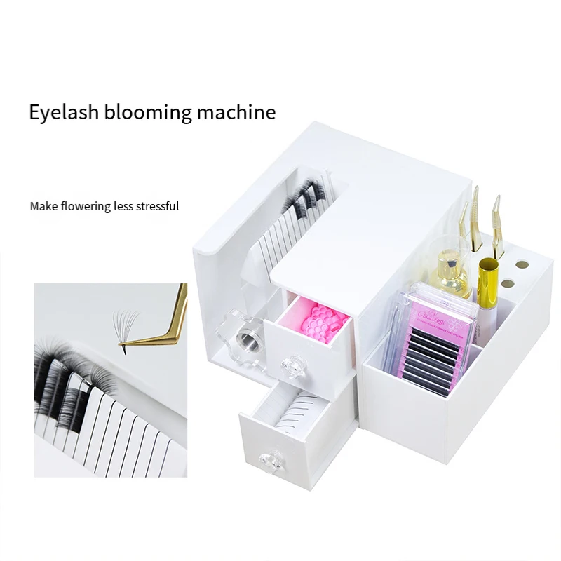 

New Eyelash Extension Separator Machine Easier To Create 10D Volume Fans Root Splitter Makeup Tools Self Lash Fanning Machine