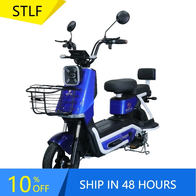 

Zuimi High-end Wholesale 48V 500W-1000W Electric Bicycle Scooter New 14 Inch Electric Bike Lead Acid Battery Smart Electronic Ty