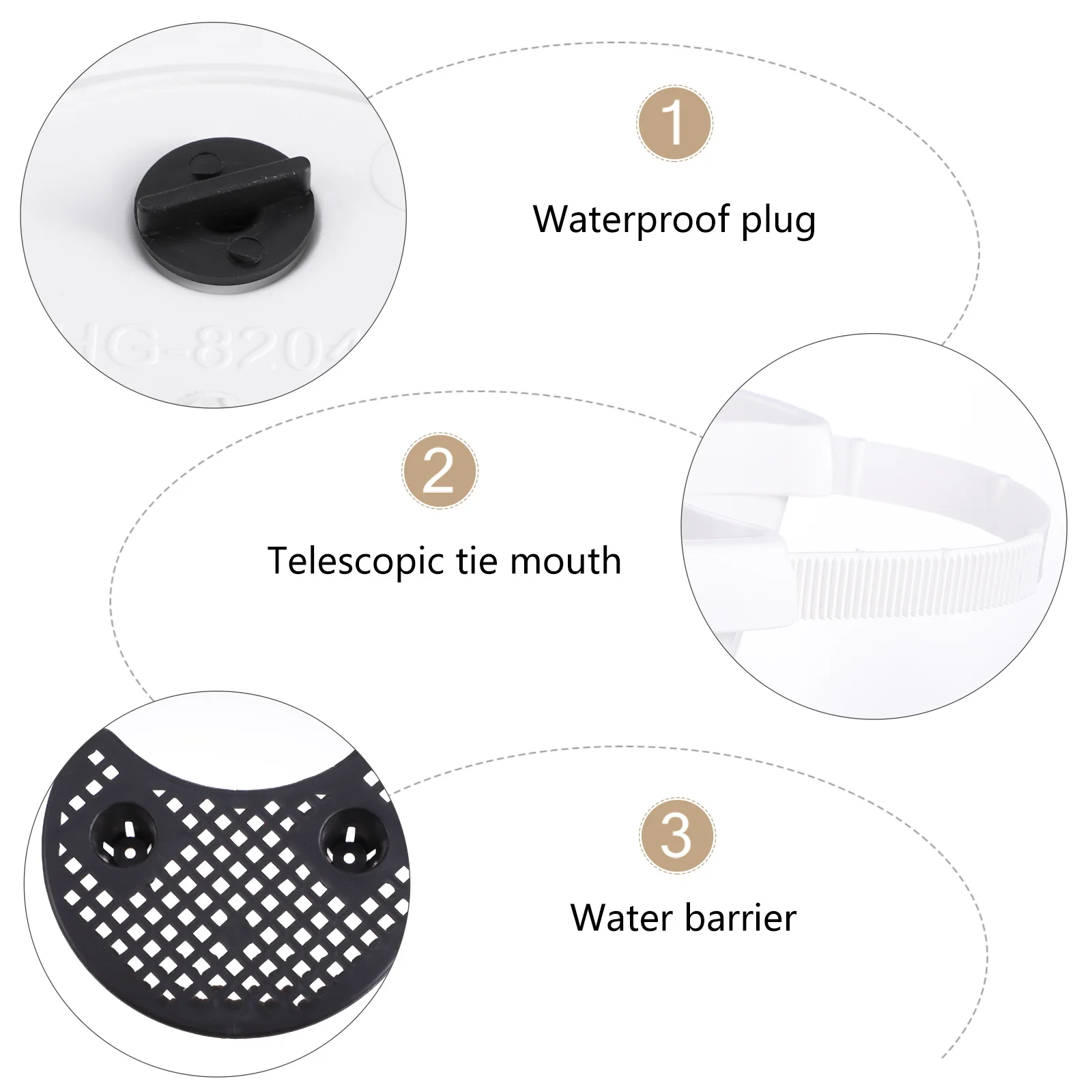 

1Pcs Downpipe Type Plant Pot Sturdy Hanging Bucket Easy Wall Mount Practical Flower Holder for Bathroom Backyard