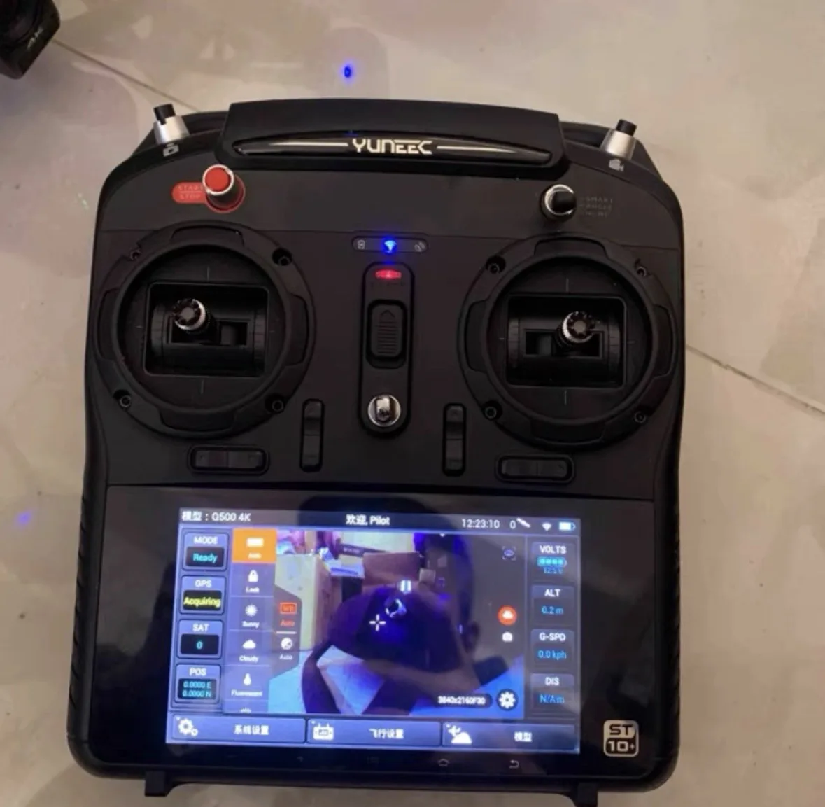 Transmisor YUNEEC Q500 4K de Segunda Mano, 98% Nuevo, Control Remoto Totalmente Funcional para Dron Q500