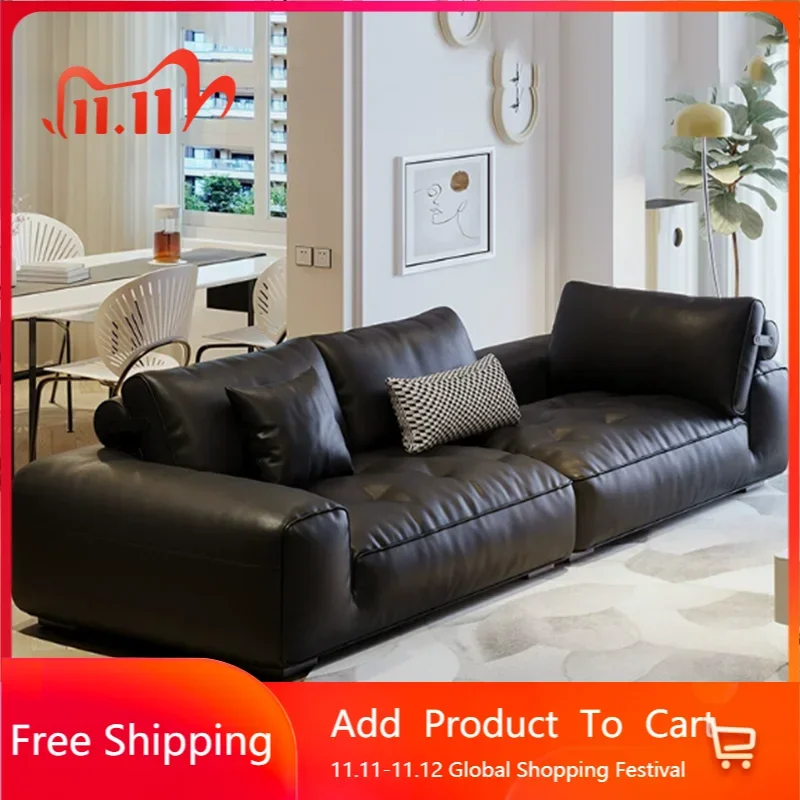 أرائك غرفة المعيشة الأنيقة الحد الأدنى من الجلد الخشبي مصمم أرائك السرير النهاري الحديثة الإيطالية كسول Woonkamer Banken أثاث فريد من نوعه