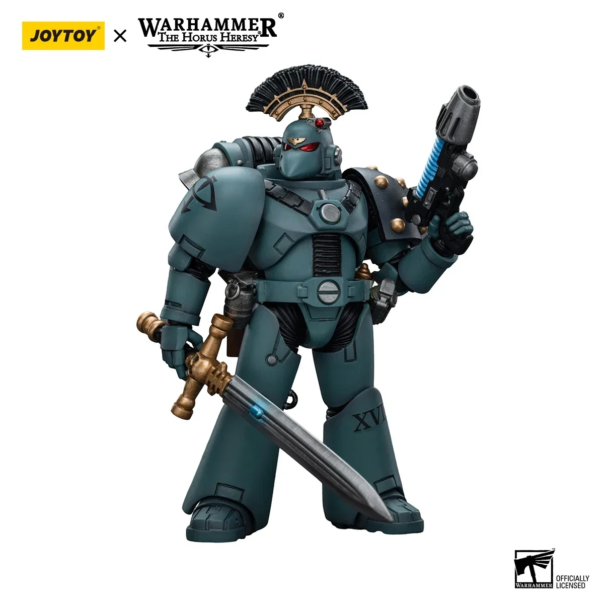 [IN STOCK] JOYTOY Warhammer 40K The Horus Heresy 1/18 Action Figures Handbans Sons of Horus MKVI Tactical Squad Model Kid Toys