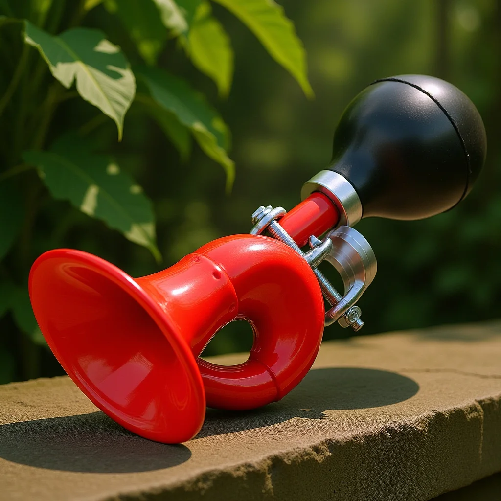 

Bike Horn Manual Creative Air Horn Simple Design Portable Squeeze Bell for Safe Cycling Outdoor Riding Bike Supply