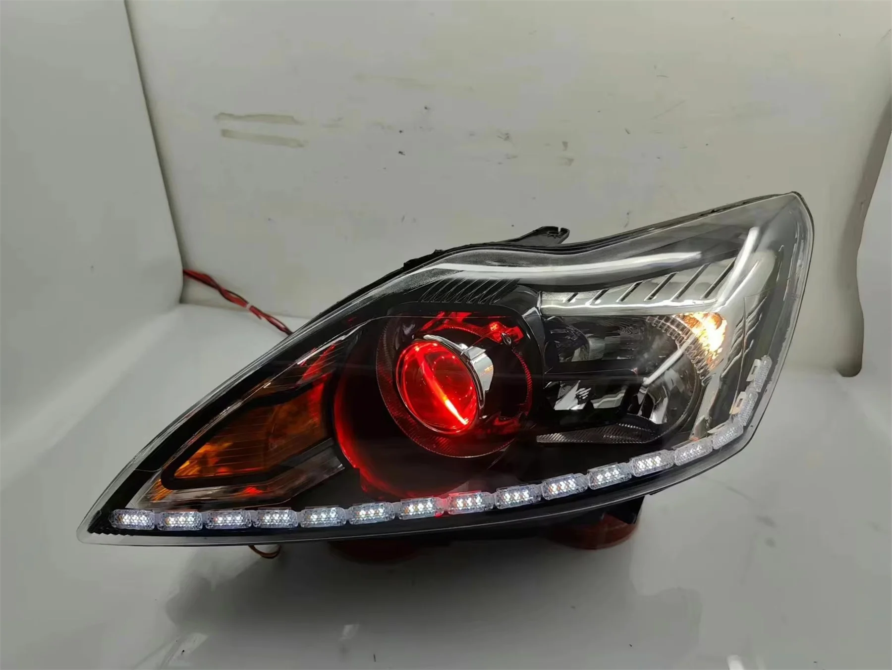 Car LED Headlight Headlamp for Ford Focus DRL Daytime Running Light High low beam Turn signal