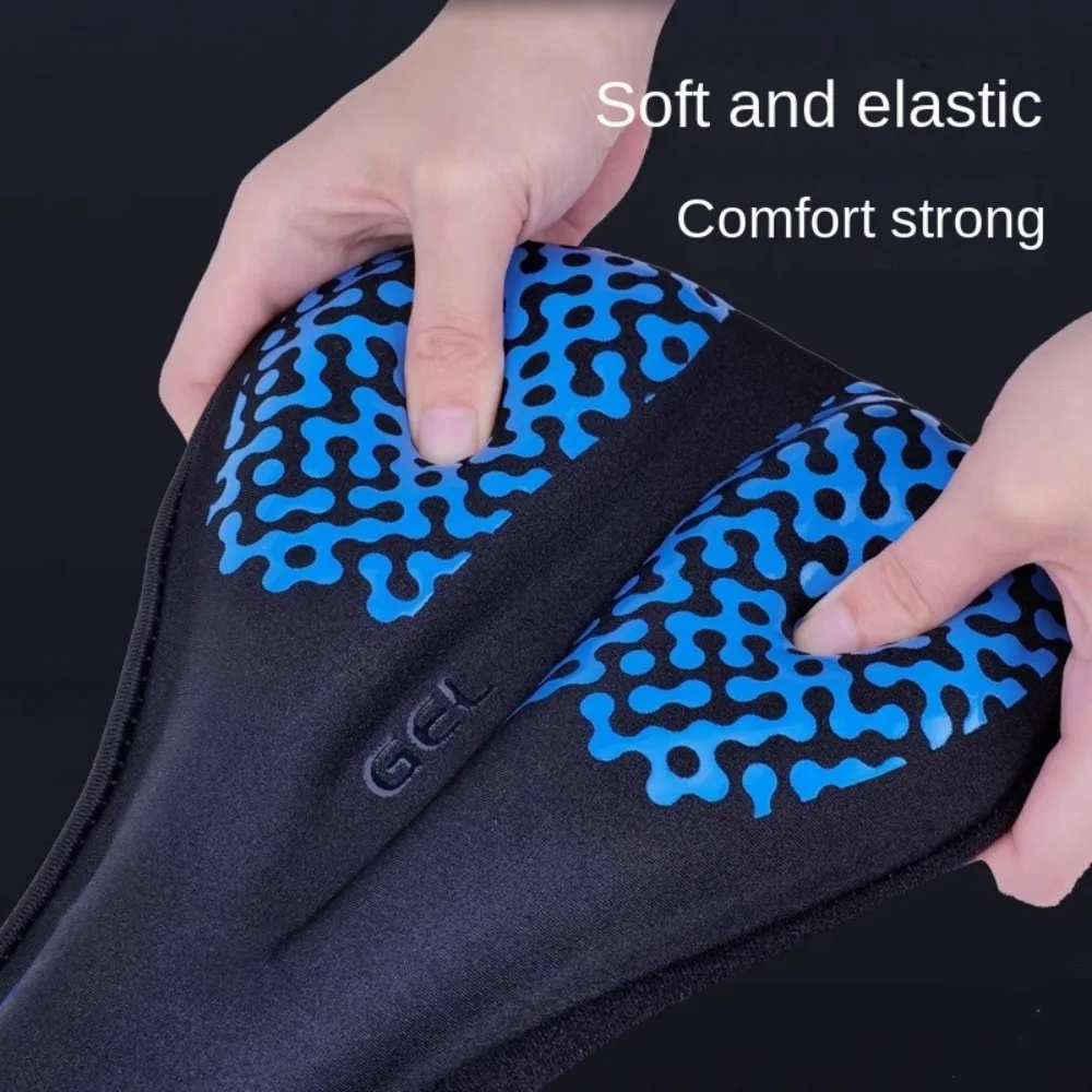 Soft Bike Saddle Cushion Cover Firm Stitching Cycling Accessories Bicycle Saddle Cover 3D Anti-skid MTB Bike Seat MTB