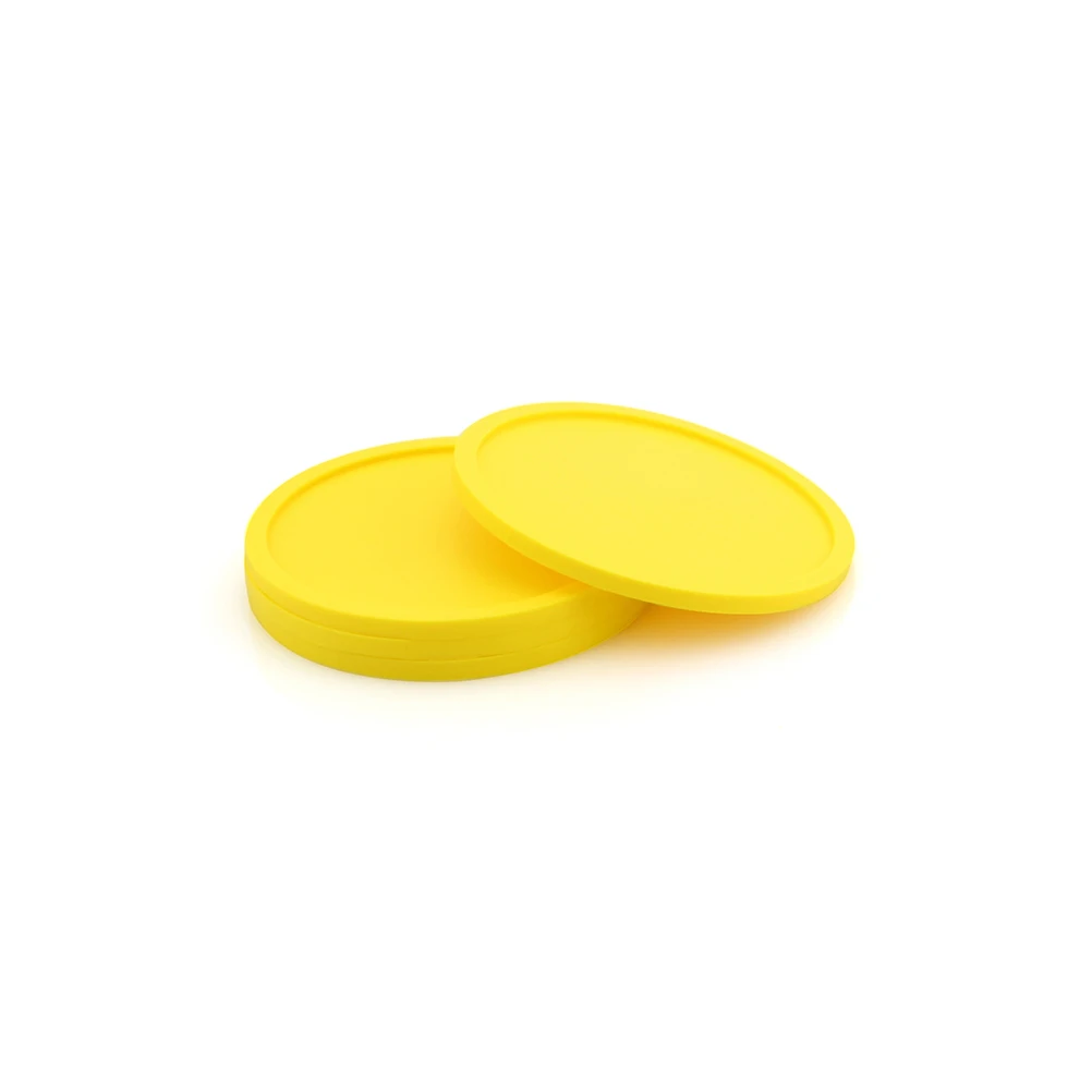 

5Pcs Silicone Cup Coasters Heat Resistance -40 to 230 Celsius Non Slip Placemats for Hot Cold Drinks Table Drink Coasters