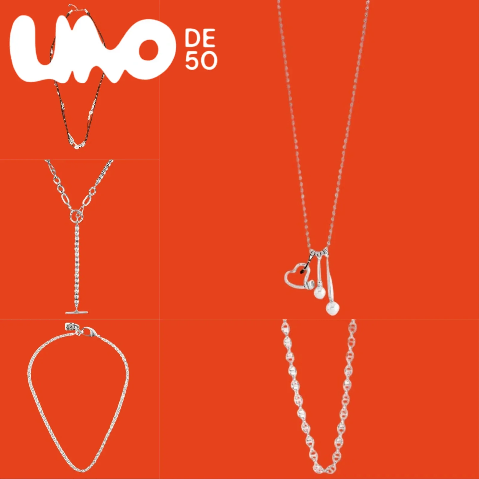 

2025 UNOde50 Necklace 24K Gold/Silver, High-Quality Trendy Jewelry, Special Discount Today