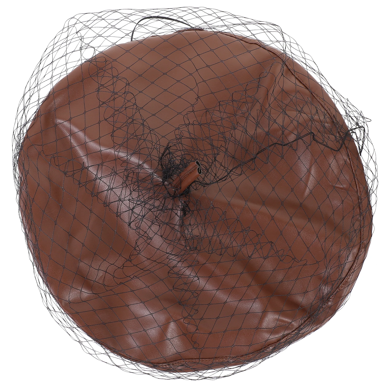 

Retro Beret Black Pu Hat Women Vintage French Style Fashionable Artist Hat Women Berets Suitable Parties