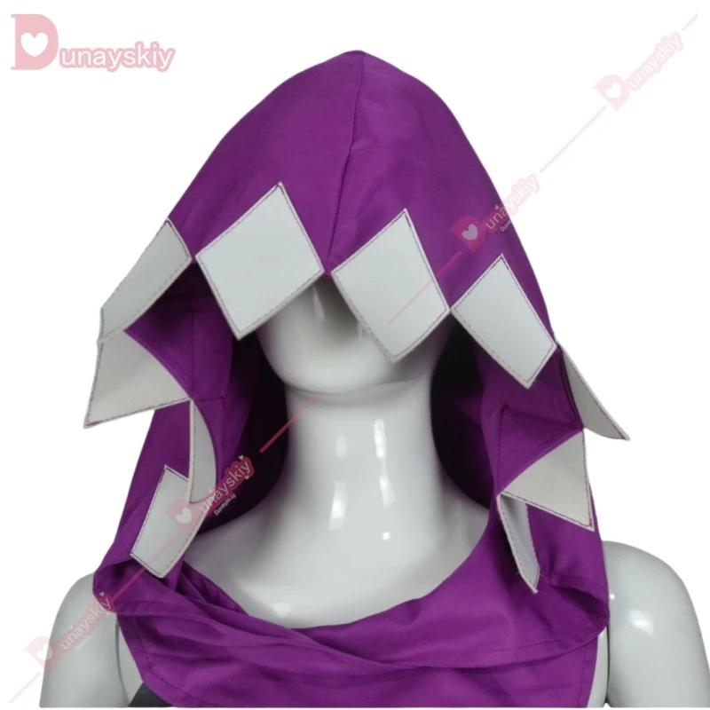 Disguise Arcane Jinx Cosplay Hat Game LOL TV 2 Costume Accessories Adult Women Roleplay Headwear Female Fancy Dress Up Party