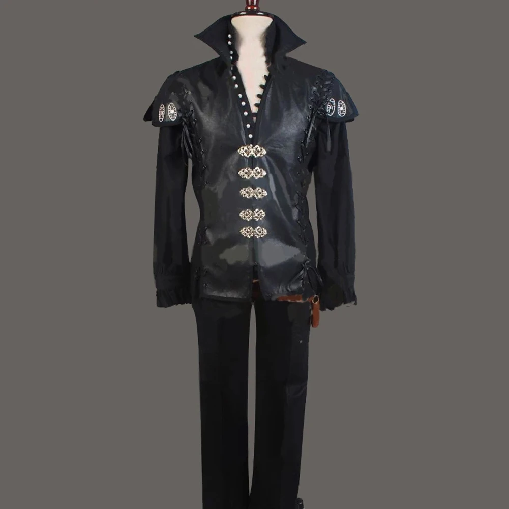 Captain Hook Cosplay Role Play TV Once Upon Costume Adult Men Roleplay Male Fantasy Fancy Dress Up Party Clothes