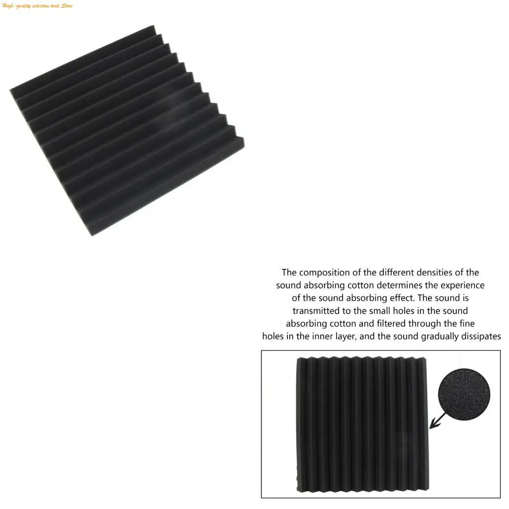 

203F Стеновой шум Звукоизоляционная обивка Звукопоглощающая пена Акустическая пенопластовая плитка