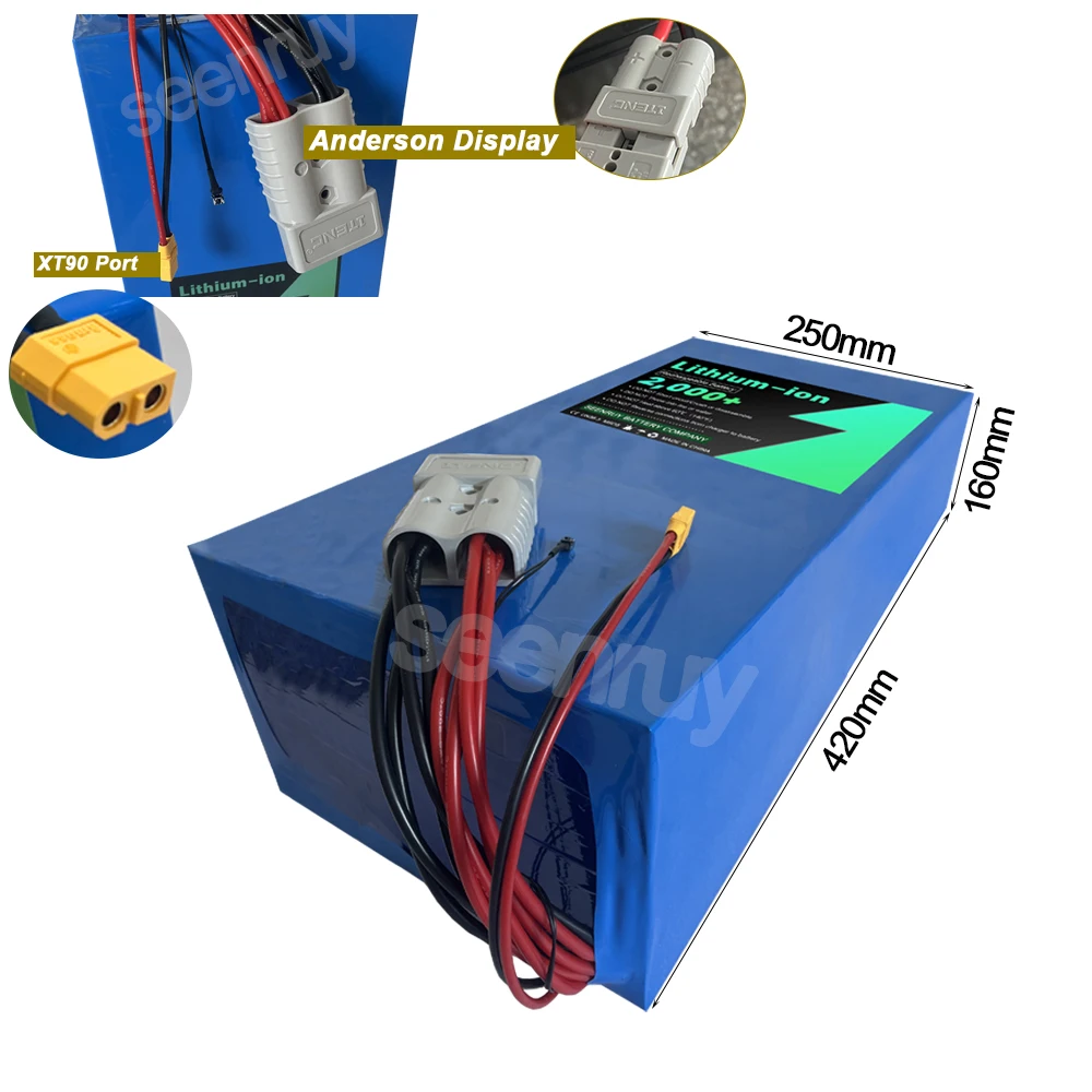 72V 120Ah 130Ah Li-ion With Charger 170A 230A 340A Lithium Polymer Battery  For Electric Vehicle Motorcycle Tricycle Scooter