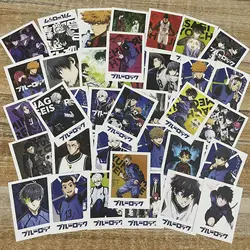 40PCS BLUE LOCK Anime LOMO Card Isagi Yoichi Nagi Seishiro Chigiri Hyoma Cosplay Greeting Card Christmas Gifts Girls