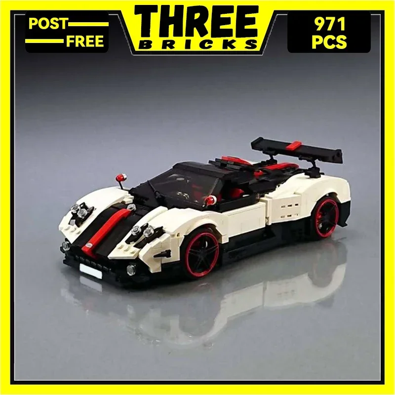 ThreeBlocks Moc Building Blocks Supercar series model speed champion Technology Bricks DIY Toys For Kids Children Gifts  toys