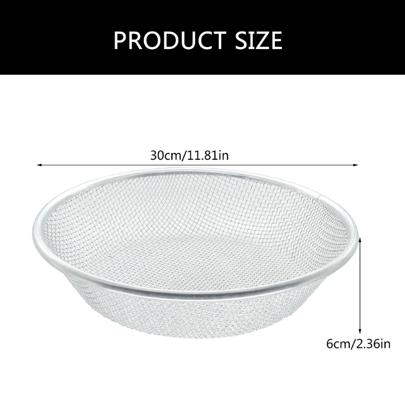 Soil Sifter Screen Soil Strainer Portable Compost Screen Sand Soil Filter