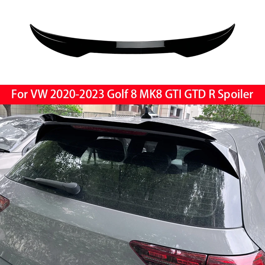 

Для VW Golf 8 MK8 GTI GTD R автомобильный задний багажник, спойлер, спойлер на крышу, комплект крыльев, тюнинг 2020 2021 2022 2023