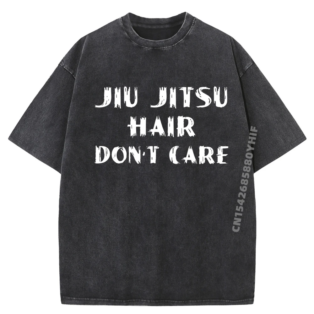 

Cool Jiu Jitsu Hair Don T T-shirts Women Retro Summer Streetwear Tops & Tees Comfortable Men's Outdoor Washed Tees