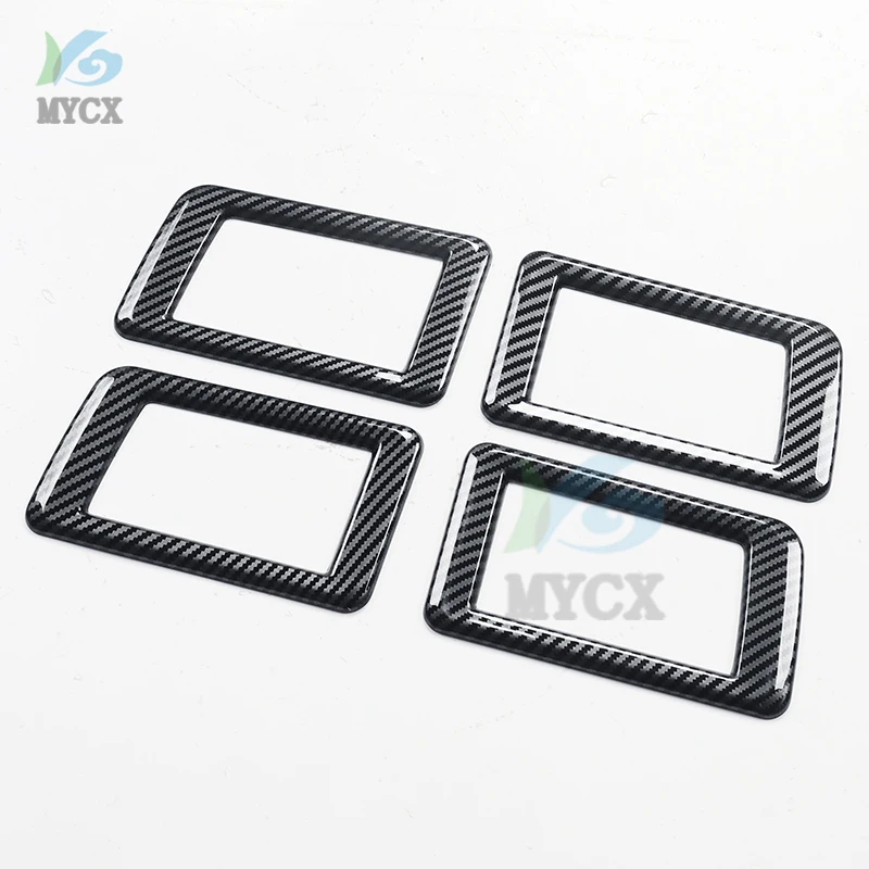 For Toyota Land Cruiser 300 2021 2022 2023 Back Air Vent Decoration Protective Sticker LC300 FJ300 Interior Accessories Tuning