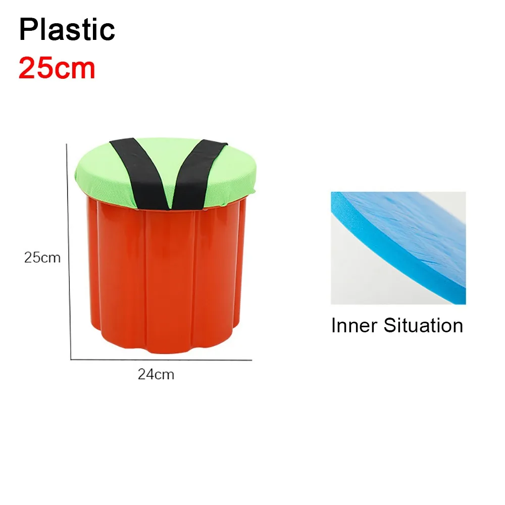 

1 шт. легкий носимый садовый табурет 18/20/25 см круглый стул-скамейка рабочее сиденье портативный стул для рыбалки сиденье