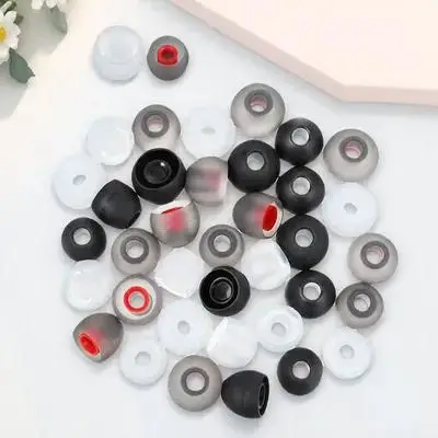 

36pcs Dual Color Silicone Earbud Tips Noise Reducing Replacement Covers for Earphones S M L Hunting Accessories