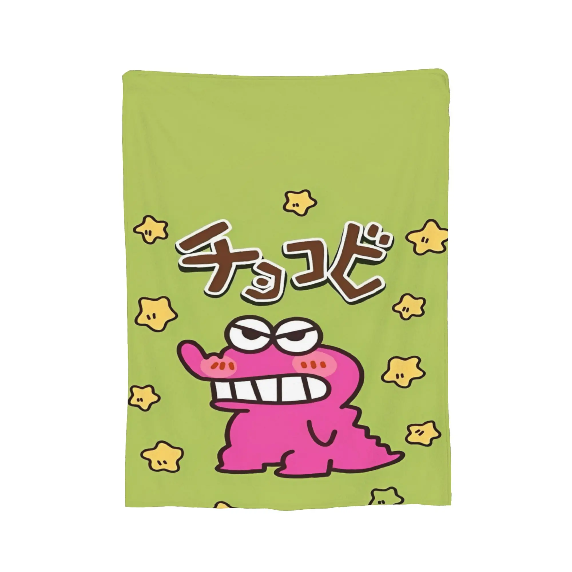 Warm Blankets Child Decorative Crayon Shin-chans Dino Star Throw Blanket  Flannel Bedspread For Outdoor Pattern Sofa Bed Cover