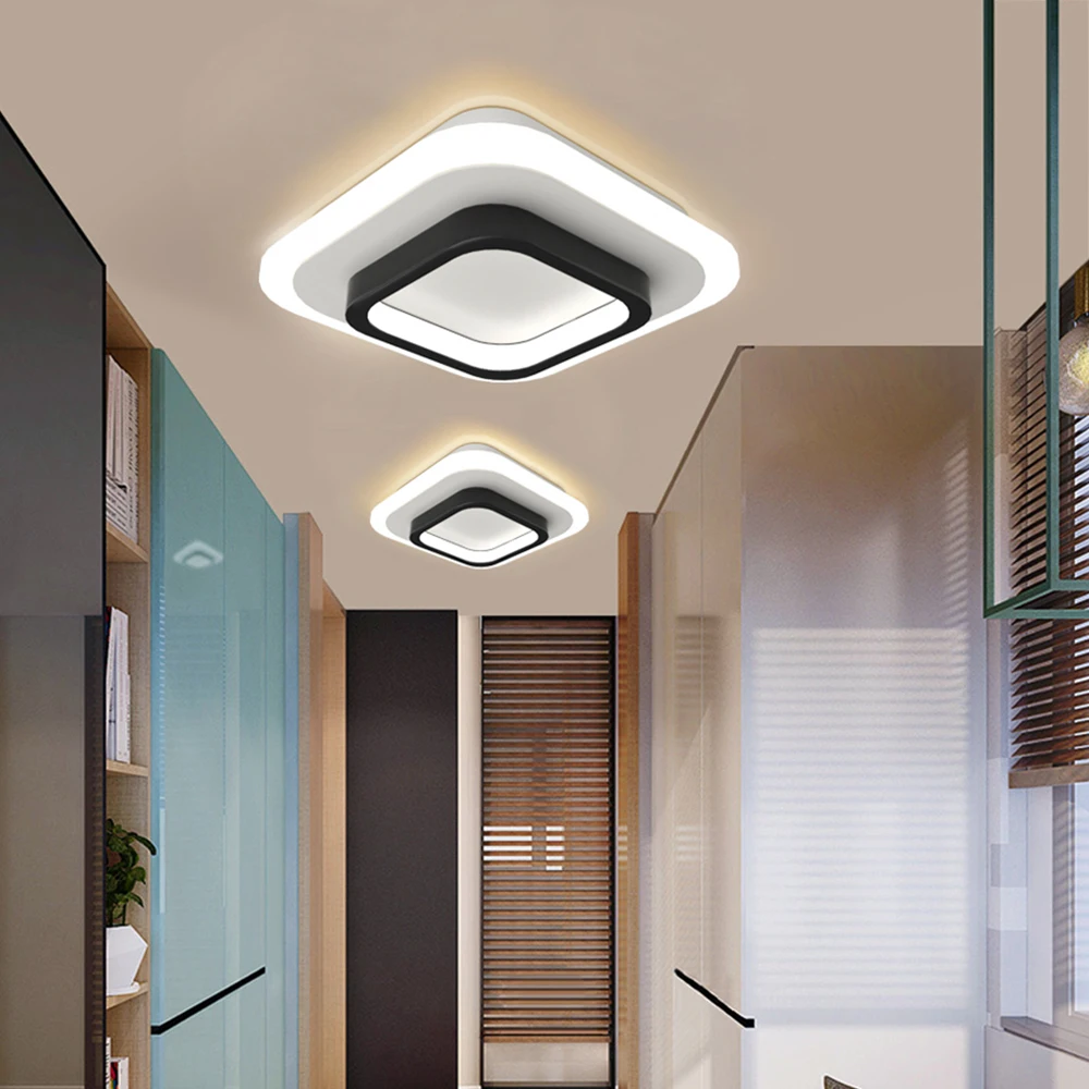 IRALAN Modern Acryl LED Ceiling Lights Square Lighting For Bedroom Kitchen Aisle Corridor Indoor Lamps Fixtures Lustres Deco Lig