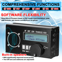 USDX QRP uSDX 8 Bands SDR All Mode High Frequency SSB QRP Transceiver with Power and SWR Indicator SDR Transceiver