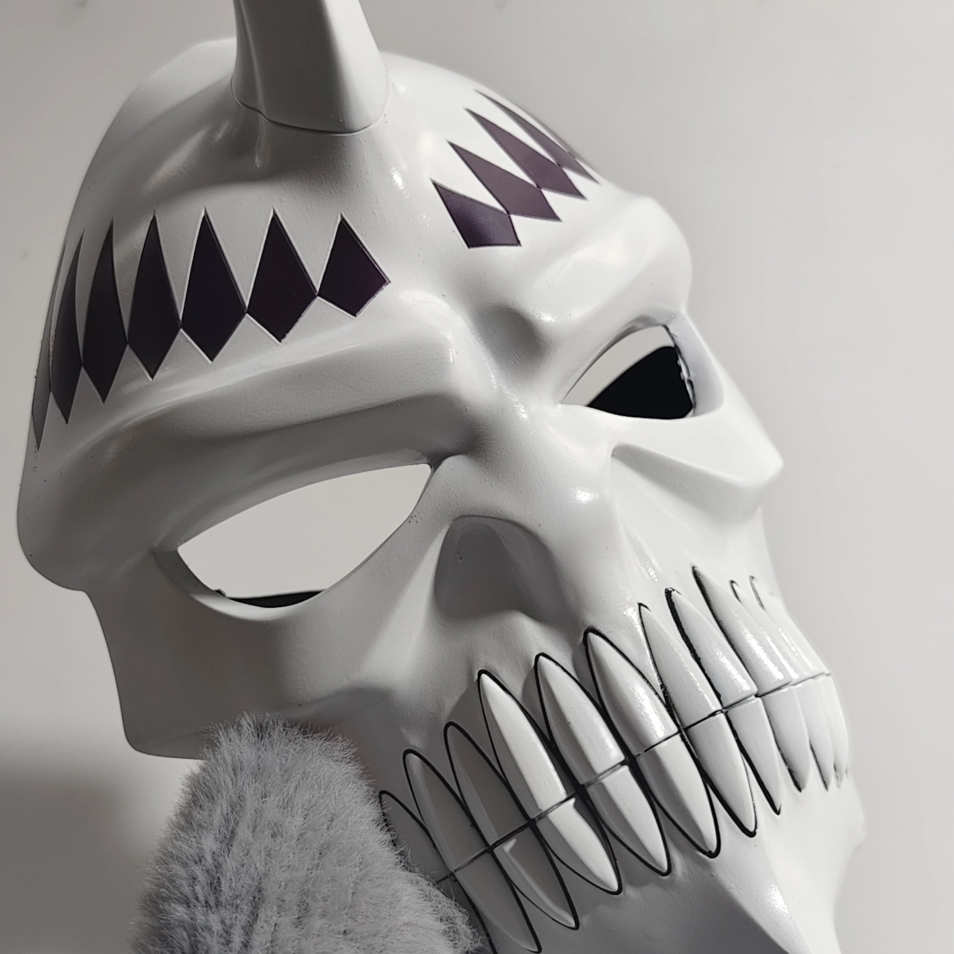 Bleach Hiyori Sarugaki Hollow Mask - Fiberglass Cosplay Helmet Prop Wearable Replica for Shinigami Costume