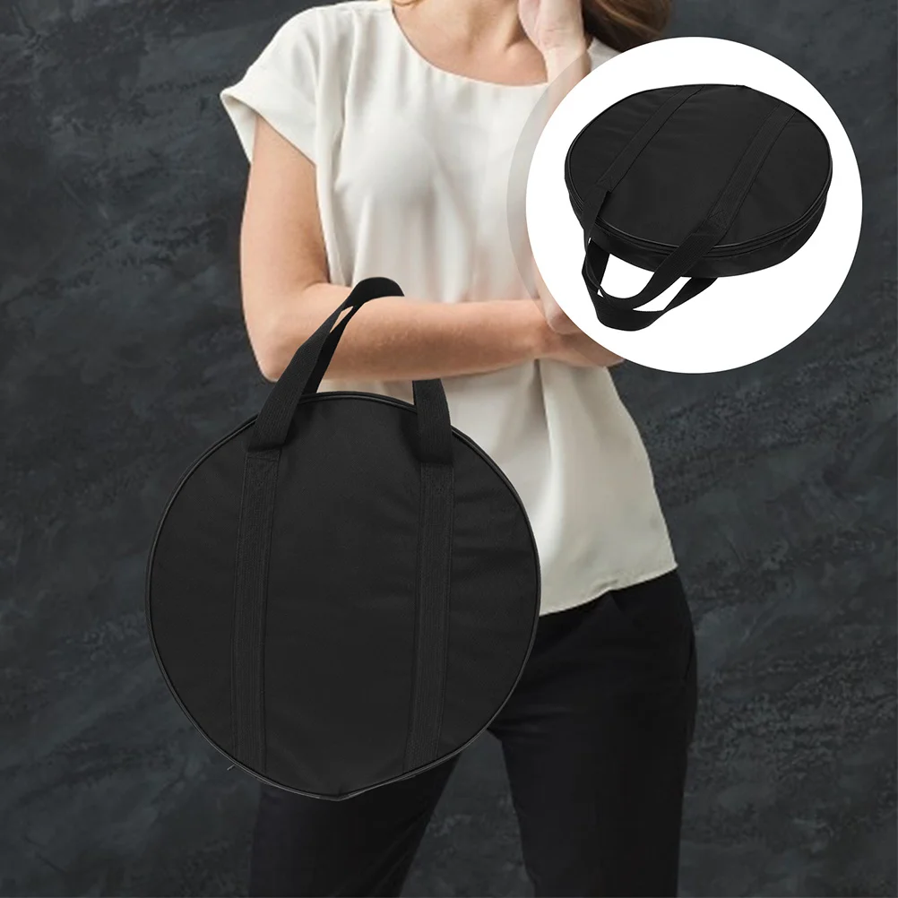 

2Pcs Copper Gong Bag Thickened Waterproof Portable Instrument Carrier Sturdy Protective Storage for Musicians on-The-Go