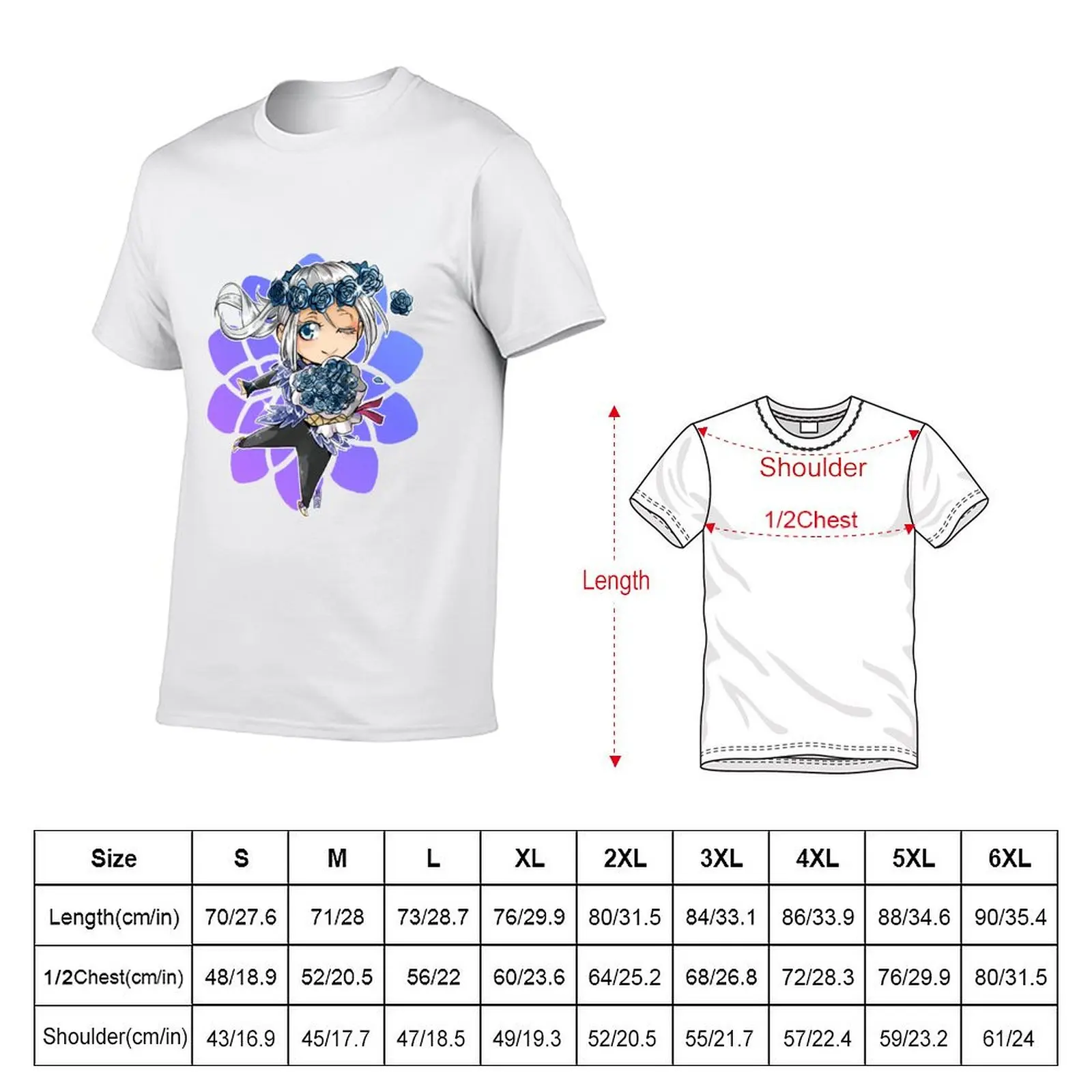 Young Victor T-Shirt Lightweight Print T-Shirt