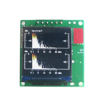 Music spectrum display analyzer mini 1.3&quot; LCD MP3 power amplifier sound level indicator rhythm balanced VU meter module