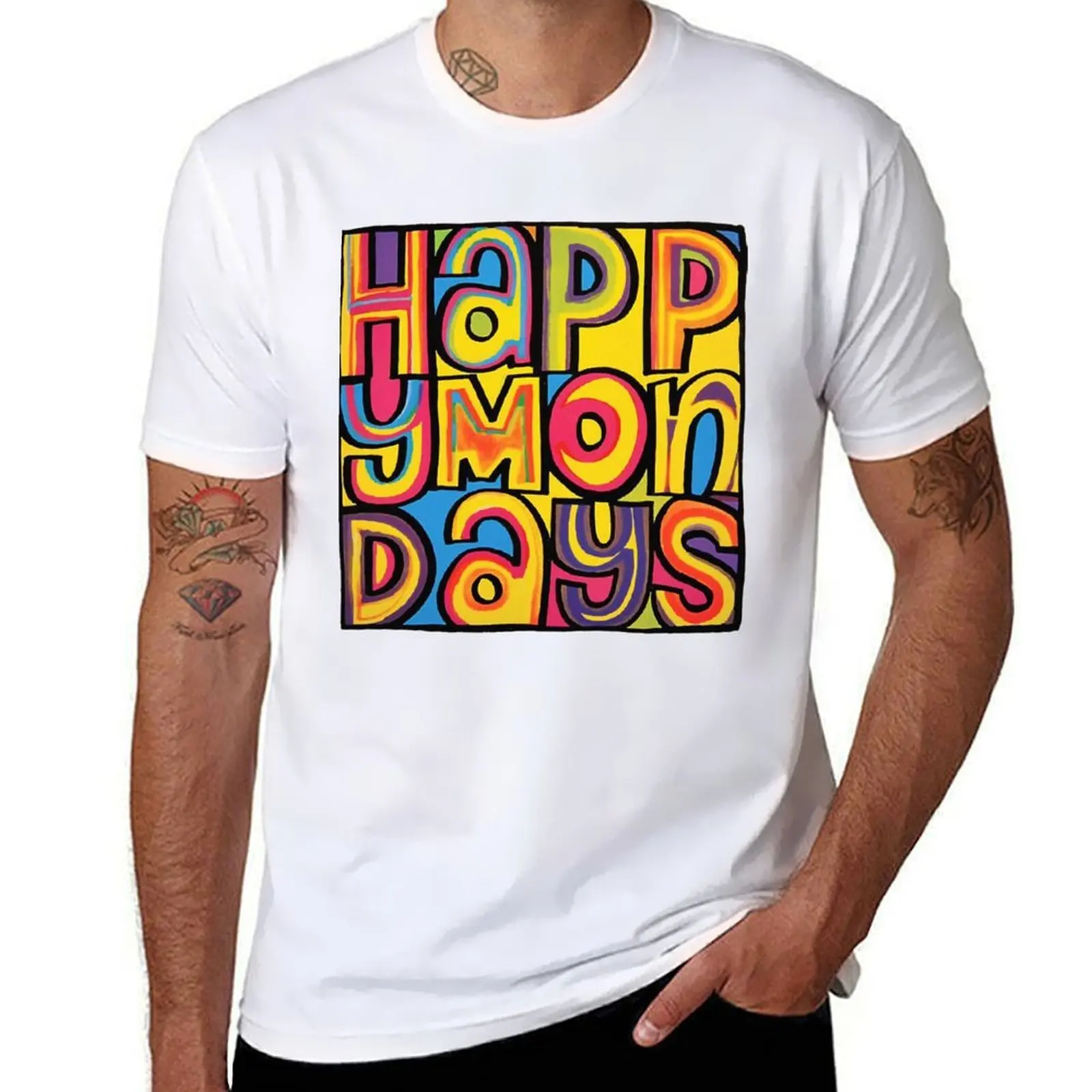

Happy Mondays T-Shirt mens graphic t shirts printed t shirts for man T-Shirt