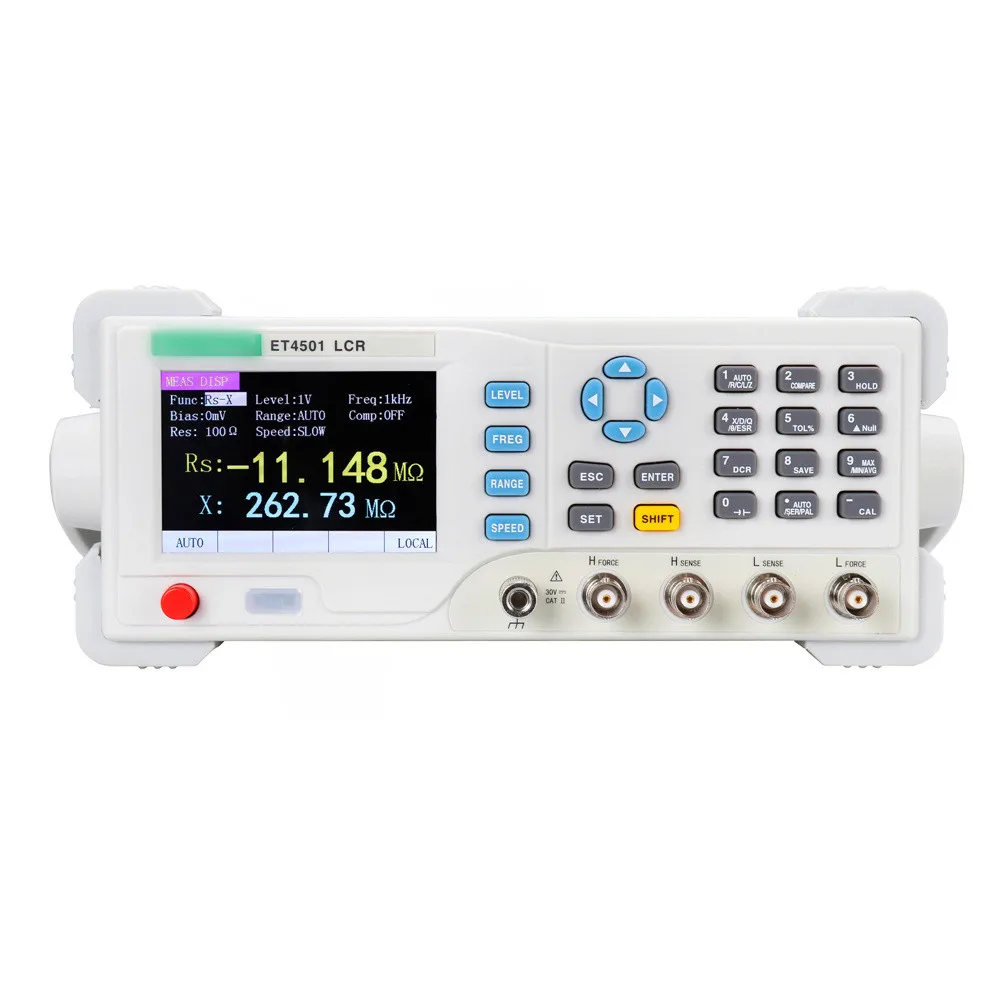 

ET4501 Multi-function LRC Benchtop Digital Bridge Desktop LCR Tester Meter Capacitance Resistance Impedance Inductance Measure