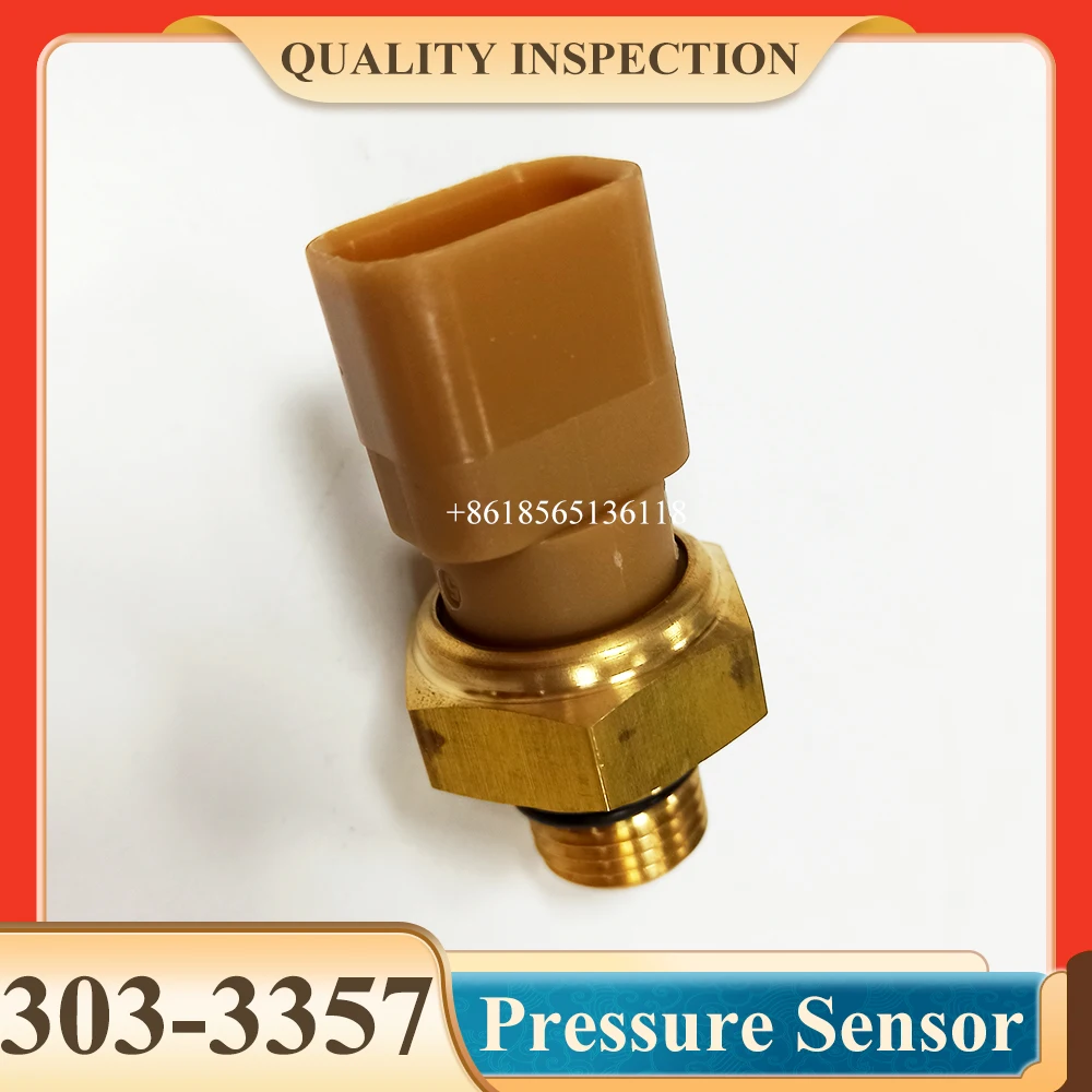 303-3357 sensor de pressão 3033357 para o sensor da máquina escavadora C7 C9 324D 325D
