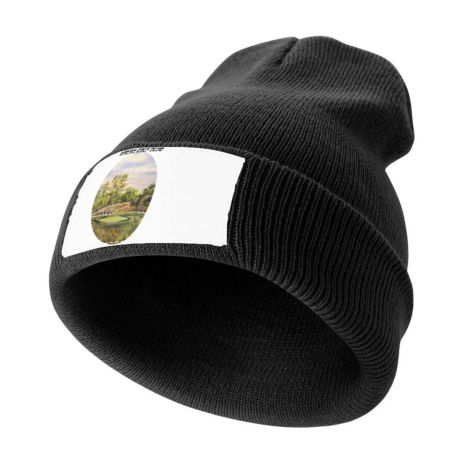 Merion Golf Course With Banner Knitted Cap Sports Cap Golf Hat Man Luxury Designer Man Women's