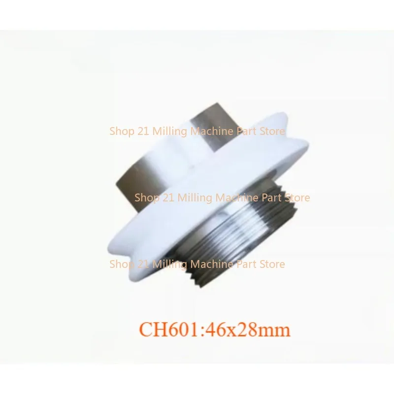 

EDM Lower Pinch Roller CH601 (Ceramic+Stainless) OD46*H28mm for CHMER CW Series, HW Series AW-5SL wire-cut edm machine