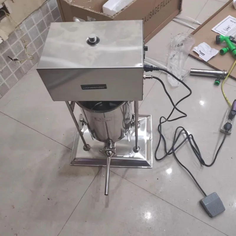 LXT 10L/15L/20L/25L Industrial Sausage Making Machine Automatic Sausage Stuffer