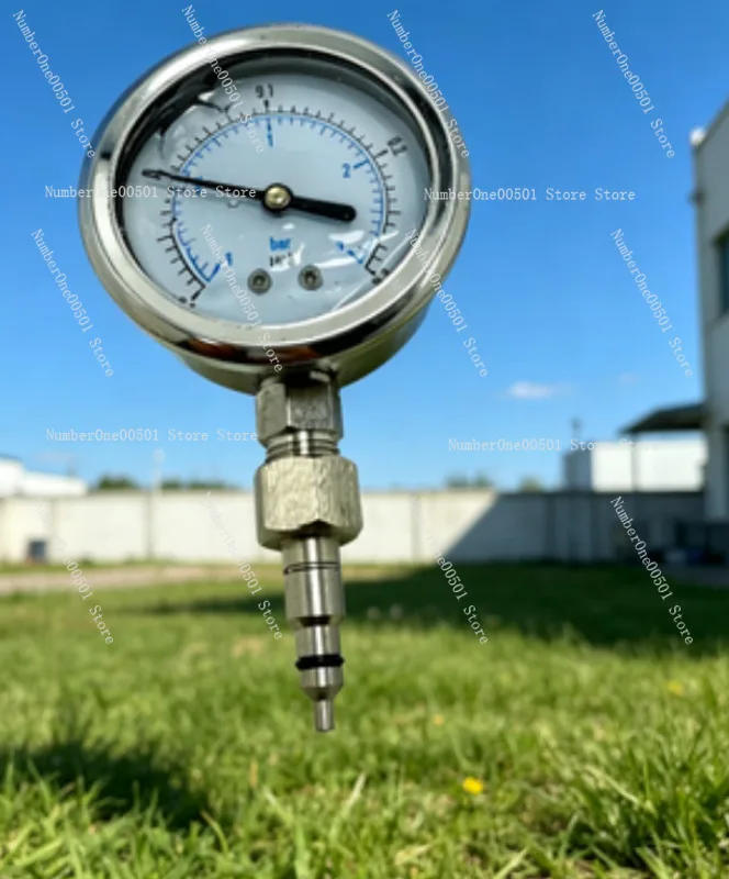 Water Pressure Test Gauge 4008 5008 Mechanical Pointer Type 0 1.6MPa for Pipe Hydrostatic Test Pump