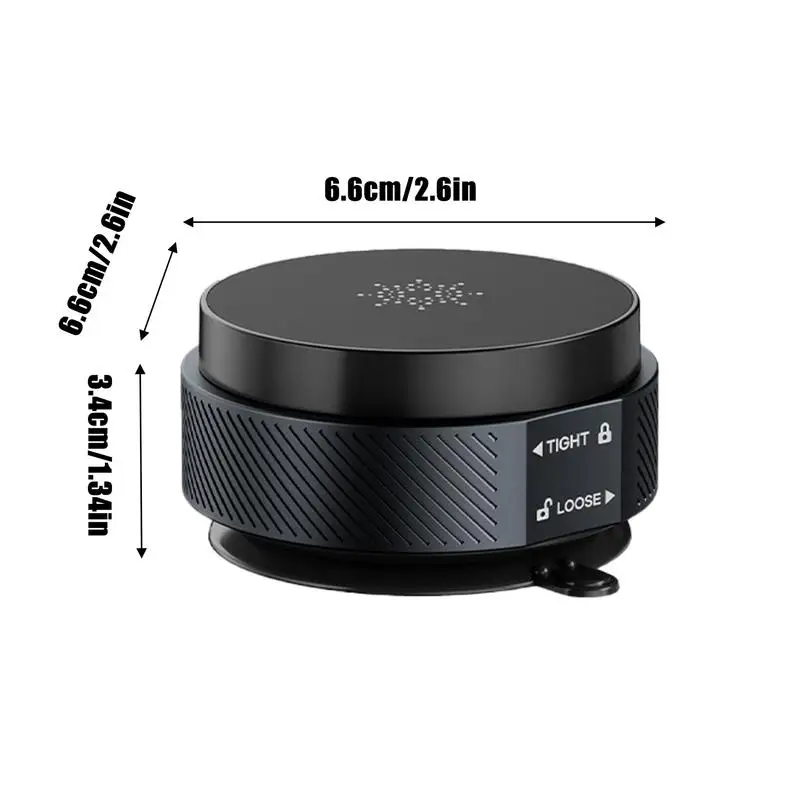 Vacuum Magnetic Phone Holder Foldable Rotatable Cellphone Bracket Portable Vacuum Magnetic Phone Mount Travel Automobile