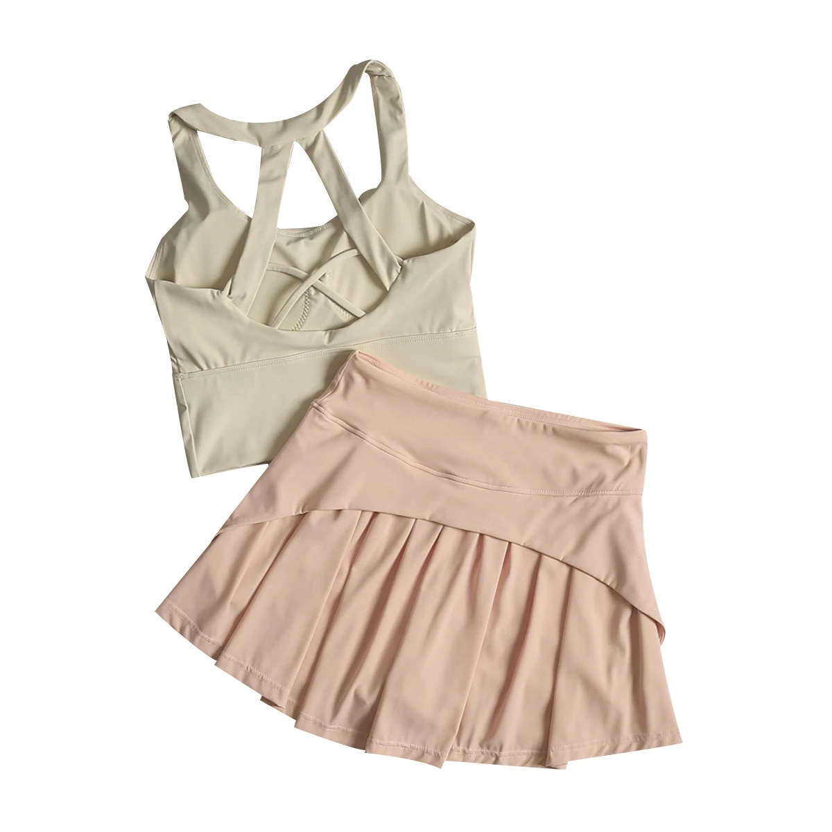 Traje de yoga avanzado para mujer en verano, entrenamiento de gimnasia, traje para correr de secado rápido, nueva ropa deportiva de tenis y bádminton