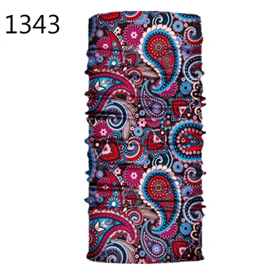 New Paisley Pattern hijab Bandana Scarf With Seamless Neck Tubular Shape Standard Tube Face Mask Bicycle Head Ski Headwear