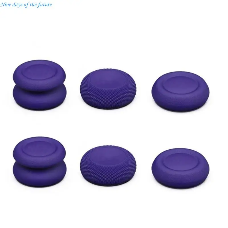 Durable Silicone Thumbstick Caps Prevent Finger Slippage Controller Thumb Rocker Caps for VR Handle Accessory E65A