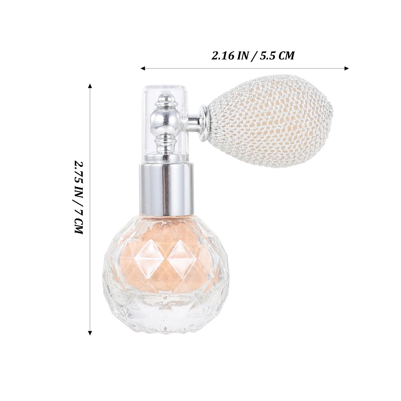 Body Air Bag Powder Face Powders Spraying Tool Perfume Bottle Highlighter for Makeup Sprayer Glitter Loose Gloss Miss