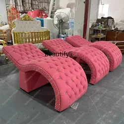 Beauty Salon Facial Bed Body Massage Massage Couch Curve Eyelash Tattoo Embroidery Massage Bed