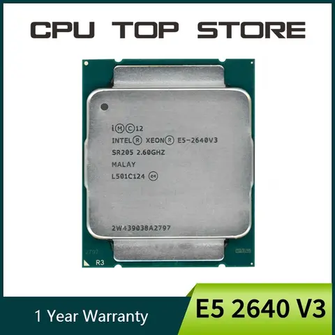 Bilashmart Intel Xeon E5 2640 V3 2640V3 2.6GHz 8-Core LGA 2011-3 processor