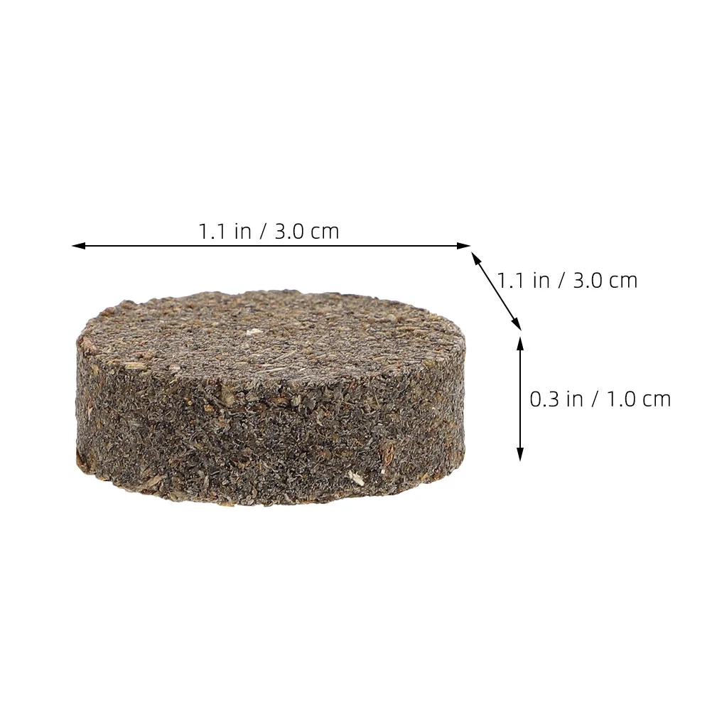 20 Pcs Charcoal Wood Blocks Fire Accessories Venue Setting Props Wax Firing Bundle for Camping Firelighter