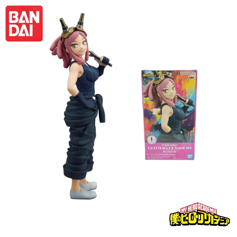 متوفر 100% الأصلي بانداي بطلي الأكاديمية G & g الساطع سحر بطلي الأكاديمية Hatsume Mei أنيمي الشكل لعبة المرآب عدة