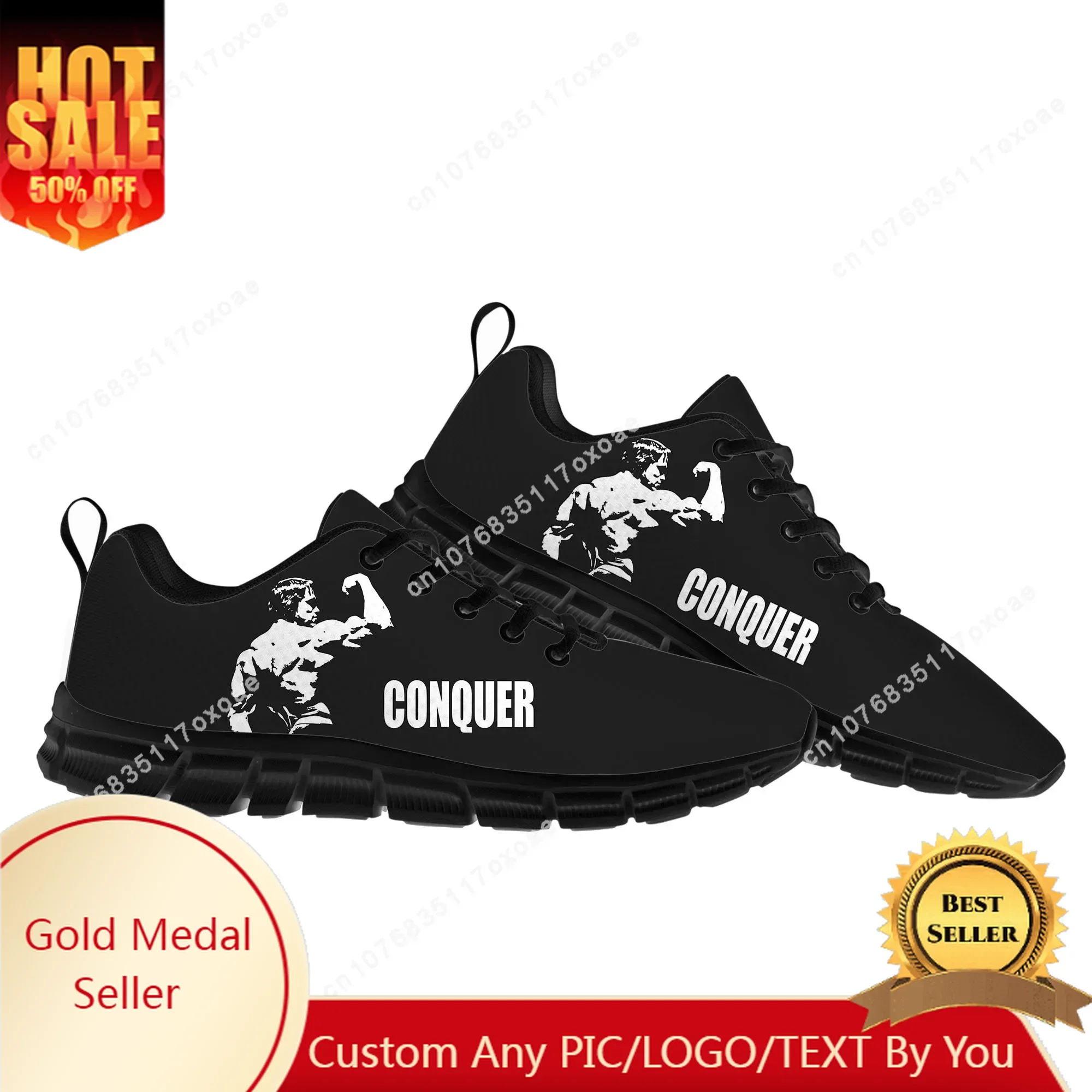 

Arnold Schwarzenegger Bodybuilder Sports Shoes Mens Womens Teenager Sneakers High Quality Sneaker Custom Shoes