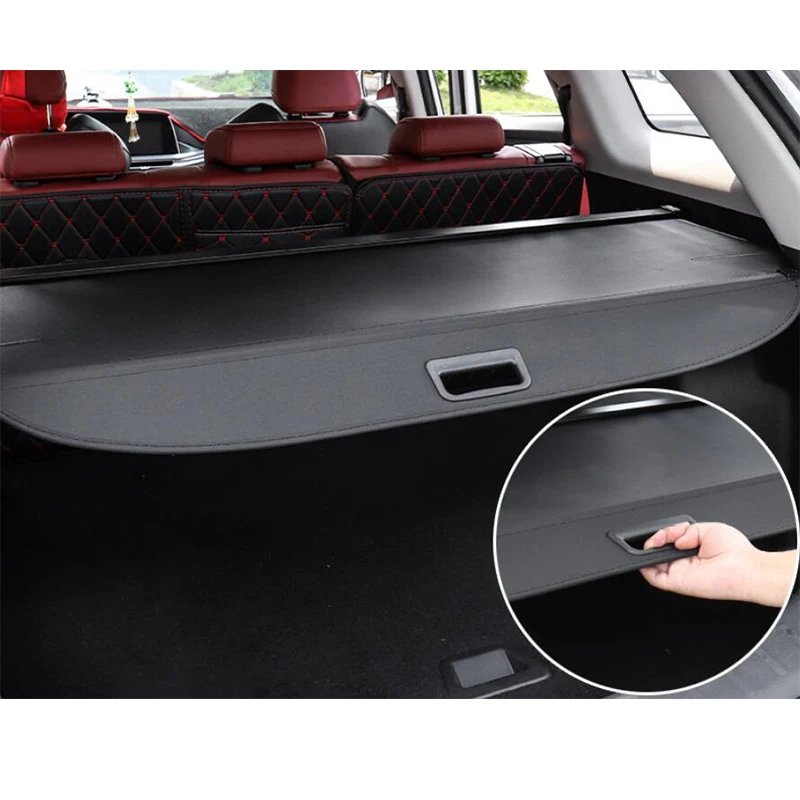 Car modified Accessories For Chevrolet Captiva 2019-2023 Wuling Almaz BLACK Rear Trunk Shield Cargo Cover Shade Security Shelf